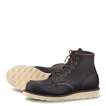 Red Wing Férfi Heritage Classic Moc 6 Inch Bakancs Fekete